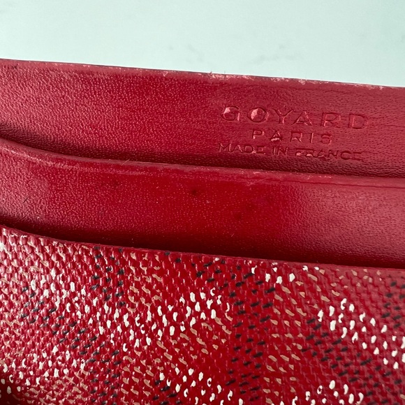 Authentic Goyard Card Holder - Picture 2 of 9